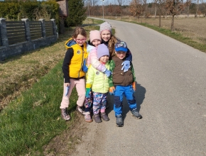Úklid směrem k Obecnímu rybníku