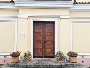 Venkovní výzdoba návesní kaple sv. Václava