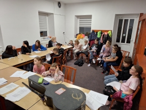 Nácvik zpívání koled