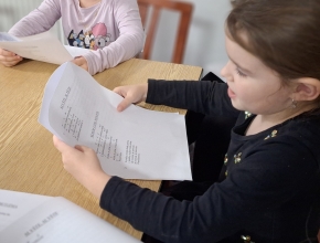 Nácvik zpívání koled