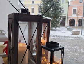 Betlémské světlo na Štědrý den v kapli sv. Václava 