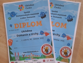 Diplomy pro malé účastníky akce