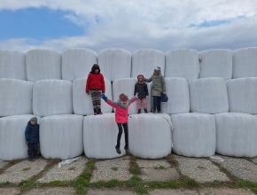 Děti se při sbírání odpadků vyřádily i takto