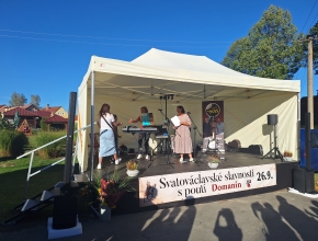 Spolek Domanínských maminek - soutěž o nejlepší svatováclavský dezert - vyhlášení vítězů