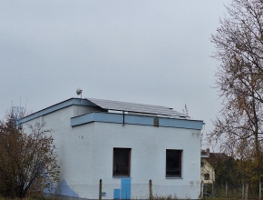 Pohled na úpravnu vody